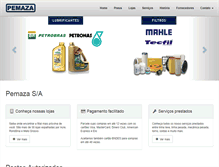 Tablet Screenshot of pemaza.com.br